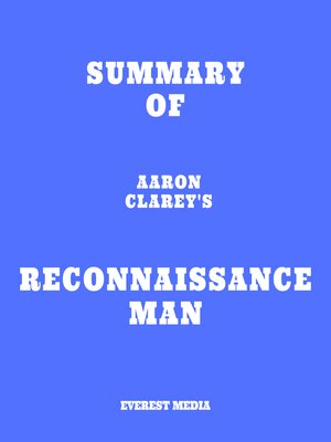 cover image of Summary of Aaron Clarey's Reconnaissance Man